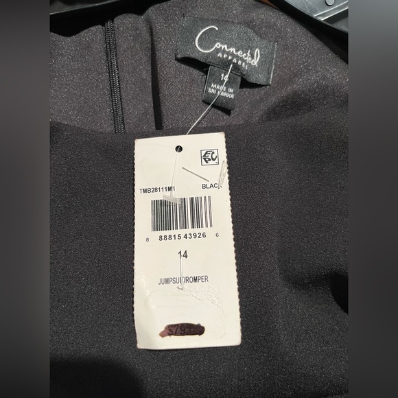 Connected Apparel - Black Jumpsuit/Romper - Picture 5 of 6